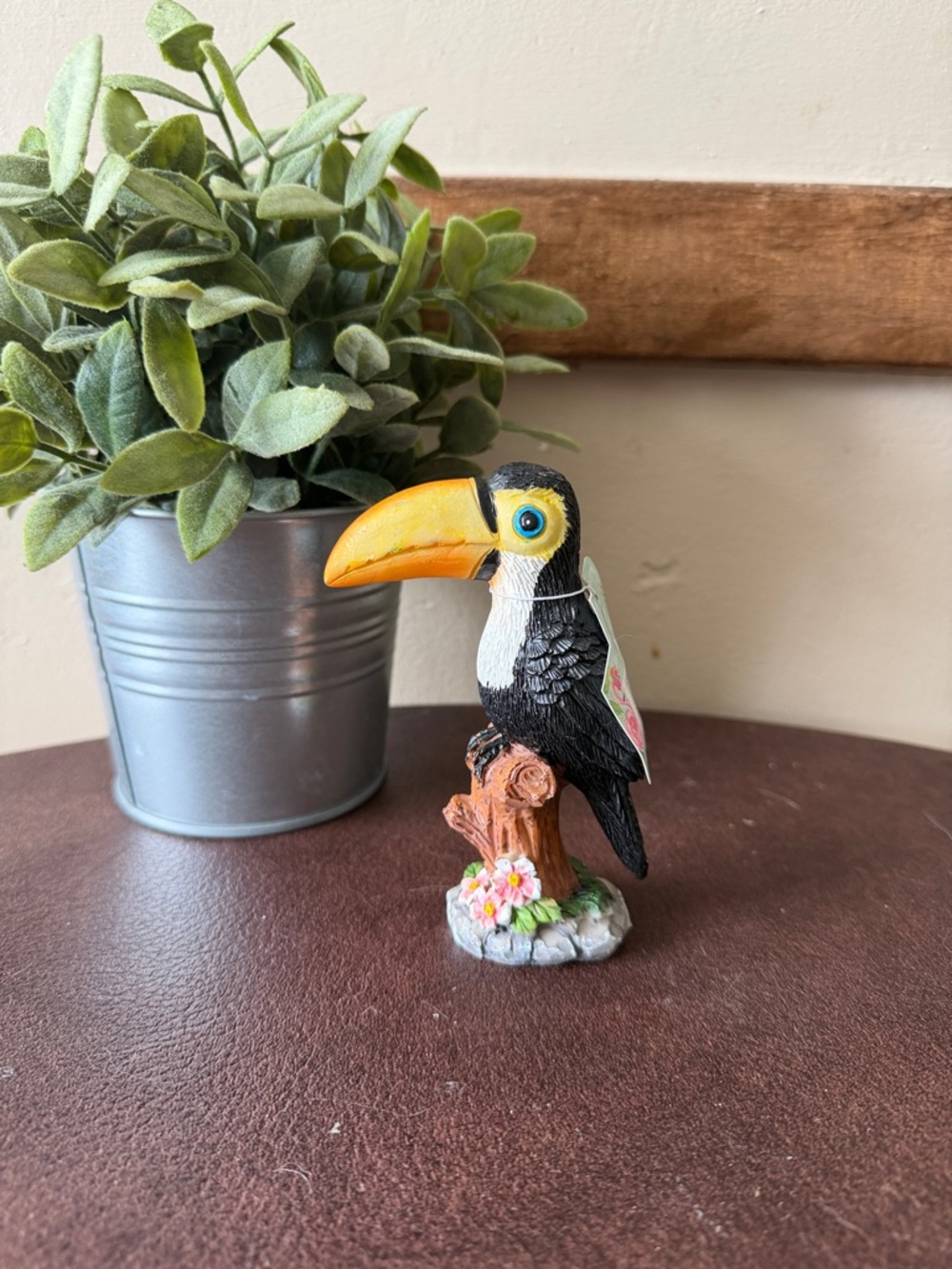 Hobby Lobby Black and Yellow Toucan Figurine